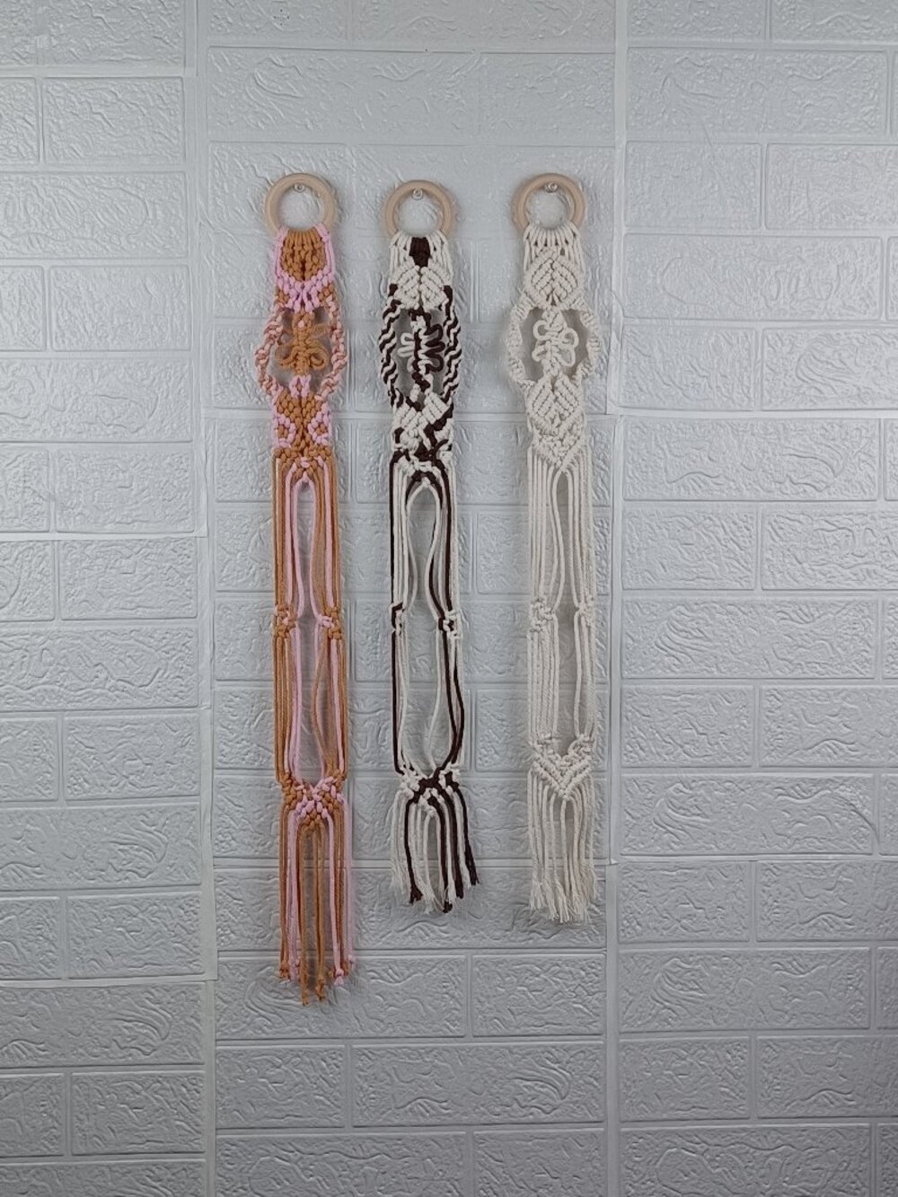 NWT Boho Macrame Hat Hanger - Multiple Colors